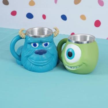 Imagem de Kit Mtros SA: Canecas 3D Mike Wazowski e Sullivan