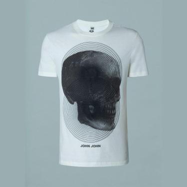 Imagem de Camiseta John John Skull Circles Masculina-Masculino