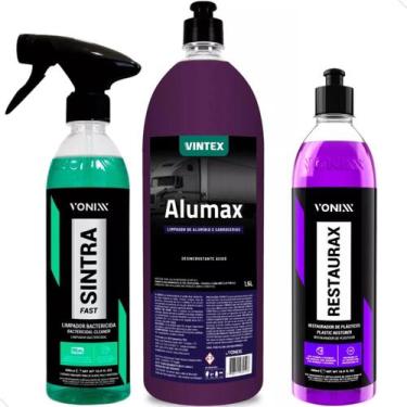 Imagem de Alumax Limpa Alumínio Sintra Fast Multiuso Restaurax - Vonixx