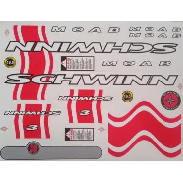 Imagem de Adesivos Colante Bikes SCHWINN VERMELHO - Amazonas