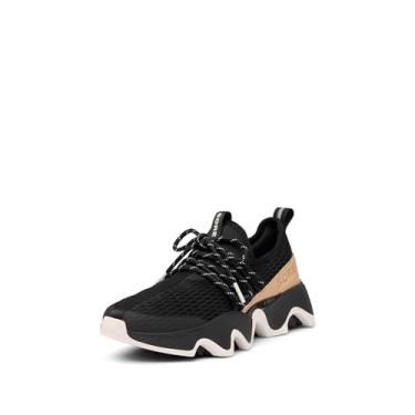Imagem de Sorel Tênis feminino de renda Kinetic Impact II, Preto/bege honesto, 36