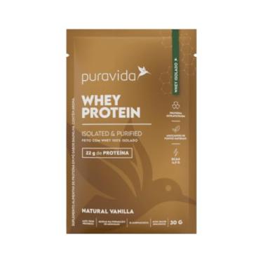 Imagem de Whey Protein Isolado Sabor Vanilla – Pura Vida – 30 g