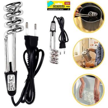 Imagem de Aquecedor Elétrico 500W Ebulidor Rabo Quente Ferve Rápido Esquenta Águ