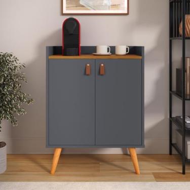 Imagem de Aparador Multiuso Cantinho Café 2 Portas Hall de entrada Lais - Várias