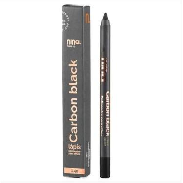 Imagem de Lapis Delineador de Olhos Carbon Black - NINA MAKEUP