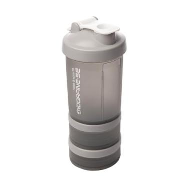 Imagem de LYOR - Coqueleira shaker 3 em 1 - Performance Cinza 650ml