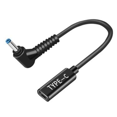Imagem de Artilits Conector USB C macho para fêmea de 5,5 x 1,7 mm, adaptador CC de 19 V feito para a série de laptops Acer