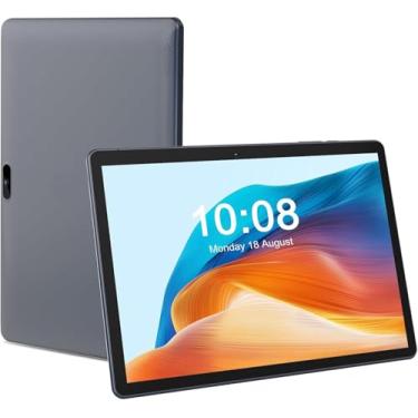 Imagem de Tablet Android 10 de 10 polegadas com slot SIM, pad Quad Core de 64 GB, tela sensível ao toque IPS, câmera traseira de 8 MP, Bluetooth integrado, suporta chamadas telefônicas 3G