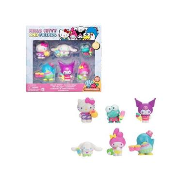 Imagem de Mini Figura Hello Kitty and Friends 6 Unidades  - Sunny Brinquedos