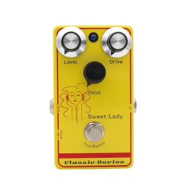Imagem de SPYMINNPOO Pedal Overdrive para Guitarra, Efeito Sensível Ao Toque Com Desvio True, 9V DC Power (Jack de 6,35 mm)
