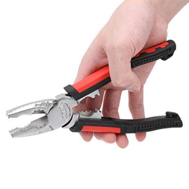 Imagem de Domary 7-em 1 Pliers de Arame Cromo Vanadium Aço de Aço Tripping Ferramenta Multifuncional para Eletricistas