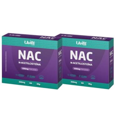 Imagem de 2 Nac - N-Acetil L-Cisteína 120 Cáps Total - Uvits