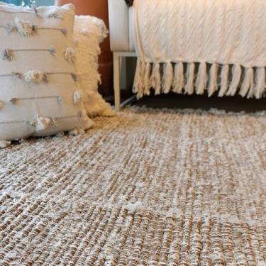 Imagem de Casa Coeva - Tapete Peludo Algodão Sala Quarto Versatto Caramelo Cru 200 x 250