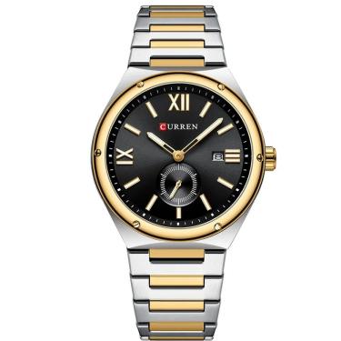 Imagem de Relógio masculino minimalista de aço inoxidável Impermeavel