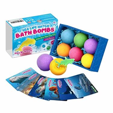 Imagem de banho espuma - banho chuveiro para crianças - Efervescentes banho espuma Ocean Animal com óleos essenciais - Multicoloridas Crianças Grandes 6 Banho -