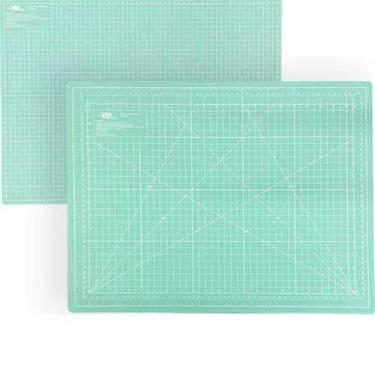 Imagem de Base De Corte A2 60x45 Dupla Face Patchwork Artesanato Cores - Lanmax,