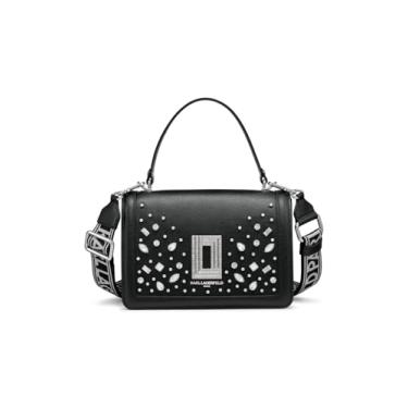 Imagem de Karl Lagerfeld Bolsa transversal Paris Simone, preta