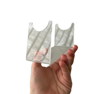 Imagem de Suporte Expositor De Mesa E Balcão Para Microfone Acrílico - Capa Cert