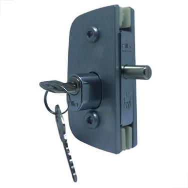 Imagem de Fechadura 1520 Para Porta De Abrir Vidro Fechadura Fosca - Glasspeças