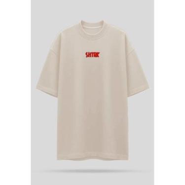 Imagem de Camiseta Oversized Shatark Tom - Off White-Masculino