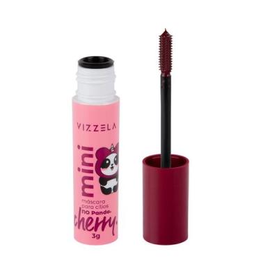 Imagem de Vizzela No Panda Cherry Mini - Máscara para Cílios 3g