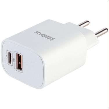 Imagem de Carregador Carga Rapida 20w Usb E Usb-c Apple-sams - 4820046 Branco Bivolt