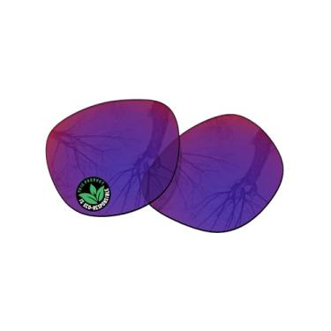 Imagem de Raydi Lentes de reposição de policarbonato para óculos de sol RayBan Meta Wayfarer RW4008 53 mm - Indigo Road - Não polarizado