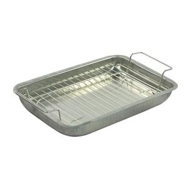 Imagem de Escorredor de Frituras Simples e Assadeira P 24x38cm - ARAMEFER