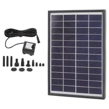 Imagem de Xcello Bomba de fonte solar de 12 V com filtro antientupimento, perfeita para decorações flutuantes de piscinas