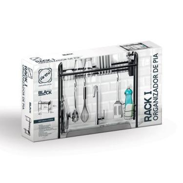 Imagem de Rack 1 Organizador de Pia Black 2541 Arthi