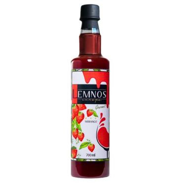 Imagem de Xarope de frutas lemnos, Morango