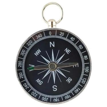 Imagem de Bússola Metal Alta Precisão Original 40mm Portátil e Bolso (1)