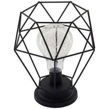 Imagem de Luminária Vintage Decoração Industrial Luz De Led Amarela