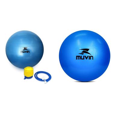 Imagem de Kit Muvin Bola Pilates 55cm + Overball 25cm