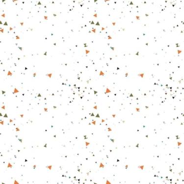 Imagem de Quadro Decorativo Arte Moderna Abstrato Colorido Padrão Contínuo 40x40cm