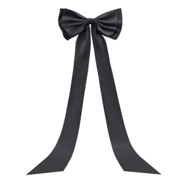 Imagem de DICOSMETIC 1 peça decoração de arco gigante laços grandes para pano de fundo gravata borboleta preta decoração de quarto laço grande decorações de aniversário para festa coquete casamento noiva chá de