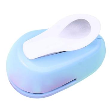 Imagem de oshhni Furador de papel, ferramenta portátil para artesanato, furador de borda elegante para scrapbooking, artesanato, casamento, Gota D'água