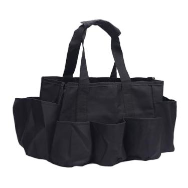 Imagem de RiToEasysports Bolsa de Armazenamento de Ferramentas, Pano Oxford Leve Com Alça Portátil, Organizador de Vários Compartimentos para Tarefas Domésticas, Jardinagem, Limpeza de Carro