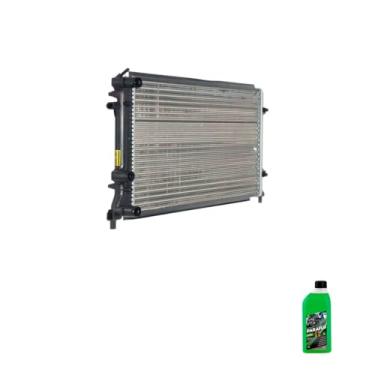 Imagem de Kit Radiador VW Jetta/Fusca 2.0 8/16V 11/17 Com Aditivo Paraflu Verde 1L