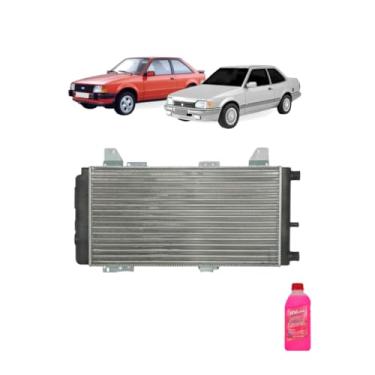 Imagem de Kit Radiador Ford Escort Hobby 93/96 C/S Ar + Aditivo Radiador Visconde Rosa