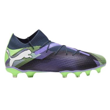 Imagem de Chuteira Puma Future 7 Pro FG/AG - Verde e Roxo 42-Masculino