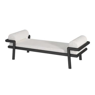 Imagem de FAMEOYA Banco de armazenamento de sapatos, banco para troca de sapatos, porta de casa, banco de porta, bengaleiro, sofá, banco longo, banco de cama, banco de sapatos