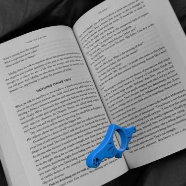 Imagem de Apoio Suporte Anel Trava GATO SIMPLES Separador de pagina Livro Leitur