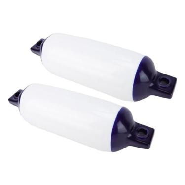 Imagem de HEEPDD Pára-choque Inflável para Barco Com Corda Azul, Pára-lamas de Barco, Bóias Marinhas de PVC para Iates, Caiaques, Pranchas de Remo, Design Com Nervuras Absorve Choques na Doca, Armazenamento