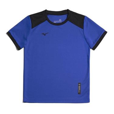 Imagem de Camiseta de Futebol Infantil Mizuno I Jr 12 Azul-Masculino