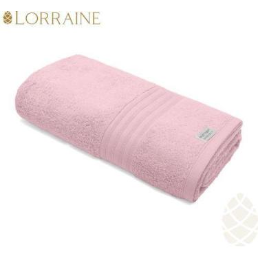 Imagem de Toalha Banho Gigante Buettner Egípcio Platine 81X150 Algodão, Rosa Cre