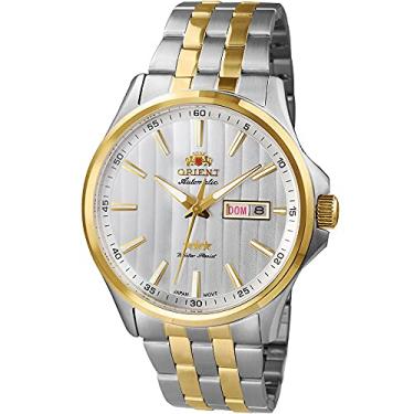 Imagem de Relógio Orient Automático 469TT043F S1SK Pulseira de Aço Prata e Dourado