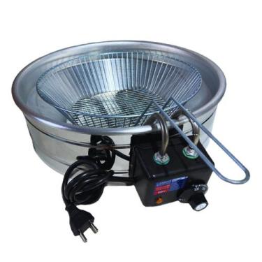 Imagem de Fritadeira Elétrica Industrial Tacho Redondo MASTER 7.0L, 110V