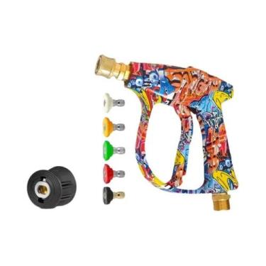Imagem de Pistola De Lavagem a Pressão Graffiti 4350PSI Com Canhão De Espuma De 