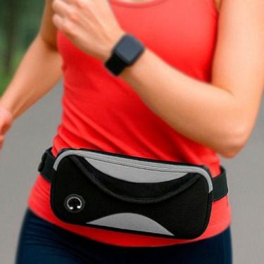 Imagem de Pochete Corrida Celular Exercicios Academia Impermeavel Pochete de cin